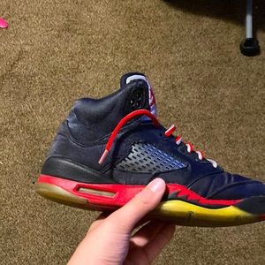 Air Jordan retro 5 satin bred